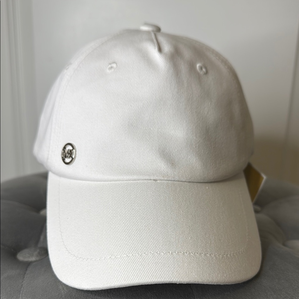 Michael Kors White Cap with Logo Detail